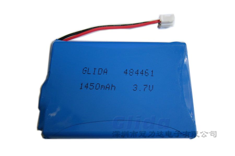 3.7V 鋁殼電池484461 1450mAh